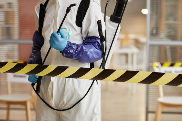 Professional Blood Cleanup technician working in Abrams, WI